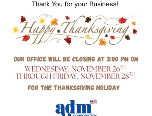 Thanksgiving Holiday Schedule